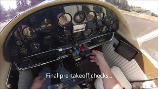 Virtual 1952 Cessna 195 Flight