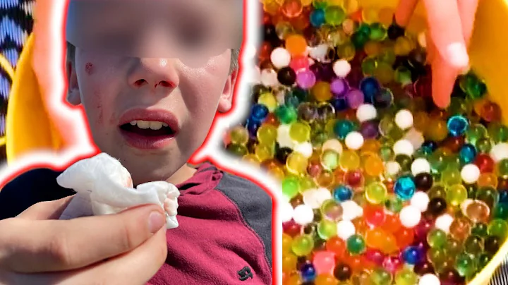 Orbeez Challenge: Mom With Stroller Shot With Water Pellets