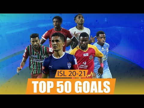 50 World Class Goals in ISL 2020-21 ft. Manvir Singh, Valskis, Diego Maurício & Sunil Chhetri