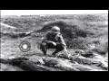 Murdered us soldiers of the us 13th  armored division tankm4 in hildengermany stock footage
