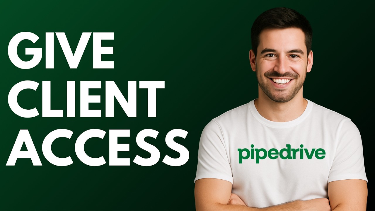 How to Give Client Access in Pipedrive [QUICK GUIDE] - YouTube