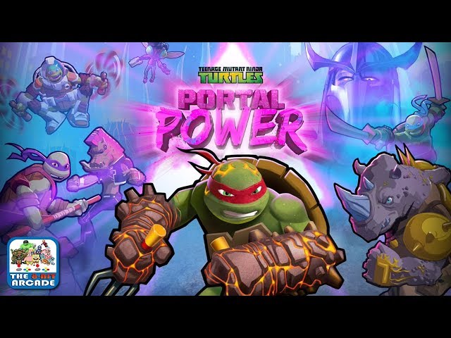 Teenage Mutant Ninja Turtles: Portal Power - A Wild Chase Through Time and Space (iOS Gameplay)