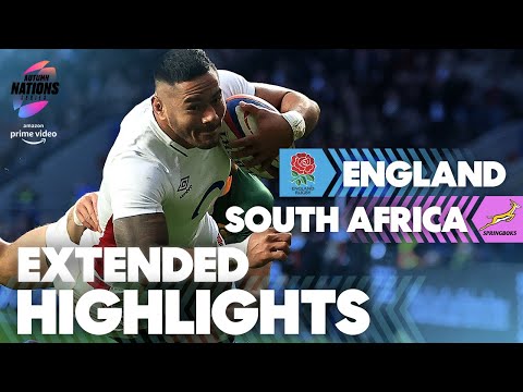 England 27 - 26 South Africa | EXTENDED HIGHLIGHTS | Autumn Nations Series 2021