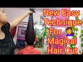 Magical haircut / Very easy & Attractive Magical Hair Cut, Indian hairdresser SeemaJaitly /Seemafame