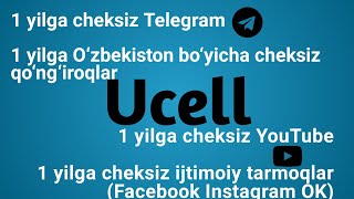 Ucell Cheksiz Tarif dan Foydalanish Sirli Ko'd  | Ucell Чексиз Тариф га Уланиш Коди |#UsmonDiller screenshot 2