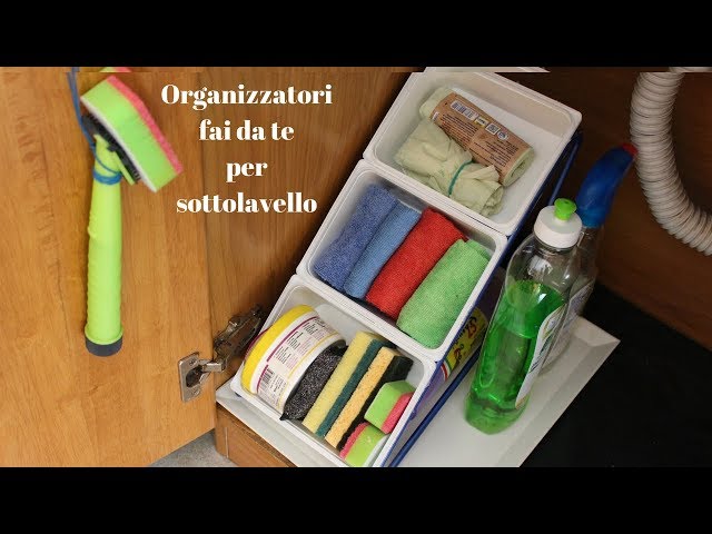 Come Organizzare il Sottolavello con Cestini: Una Guida Pratica