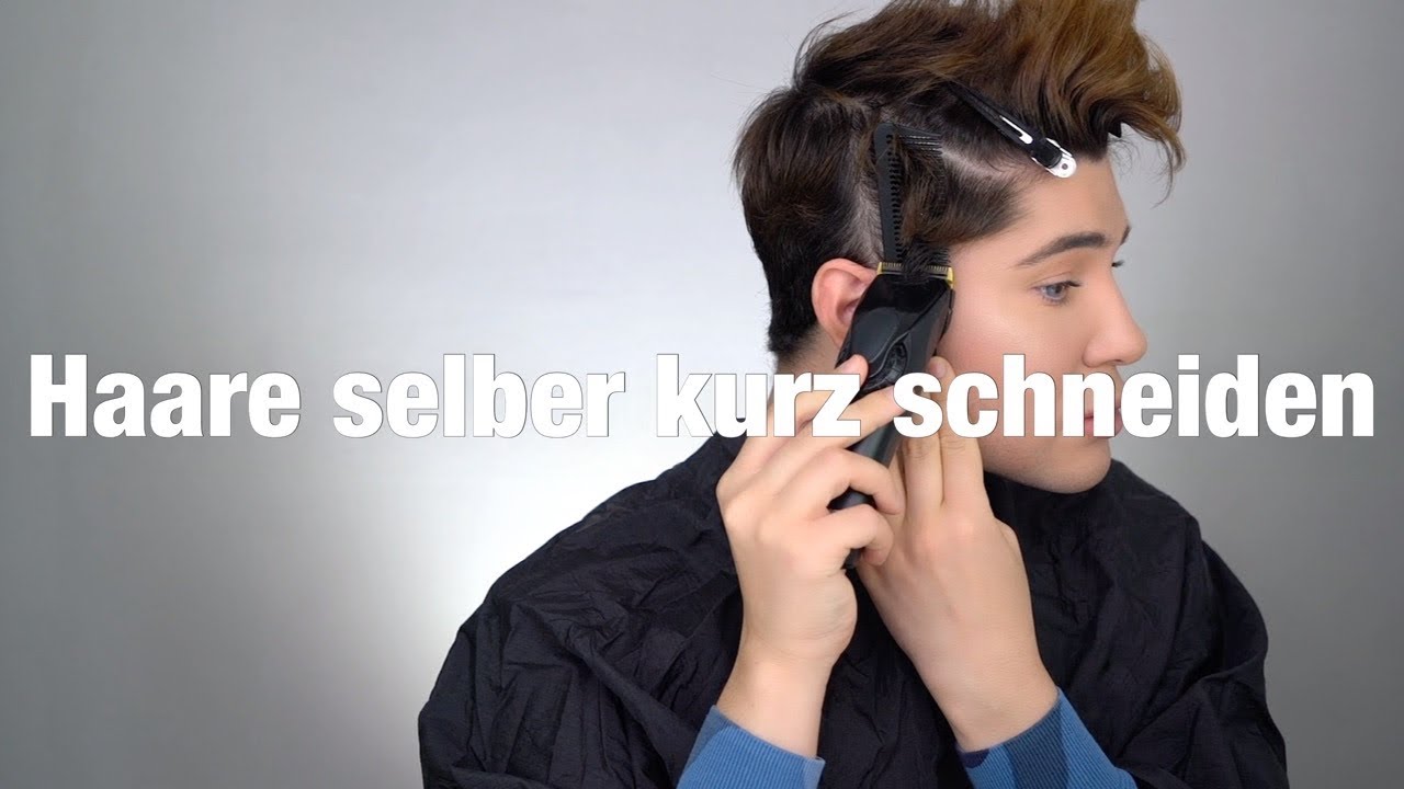 Selbst Die Haare Schneiden Kurzhaarschnitt Maschinenschnitt Manner Herren Selber Machen Youtube