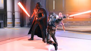 Darth Vader attack Shattered Moon base - STAR WARS JEDI SURVIVOR