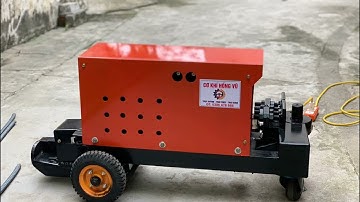 Máy cắt bẻ sắt xây dựng 2 in 1 sử dụng 2 chức năng cùng 1 - Cơ khí Hồng Vũ 0386478688