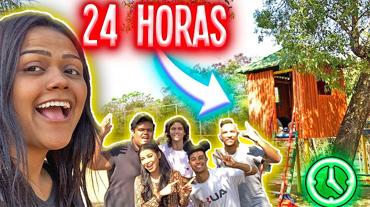 24 HORAS NA CASA DA ÁRVORE !!!