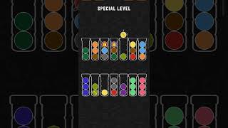 Ball sort puzzle SPECIAL LEVEL 5123/24 #onlinegame #monkeys #fun #playing #winning #app screenshot 2