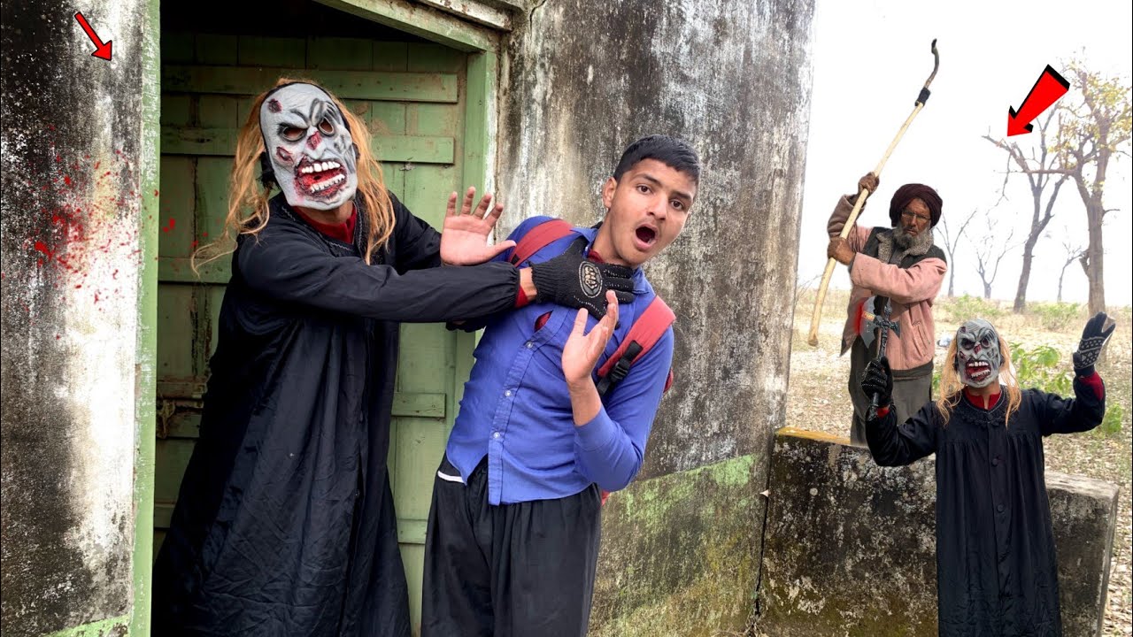 Khandar ke bhoot ne bacche ke sath kya Karva Diya vs student😲#bhoot #viralvideo 👻part 3