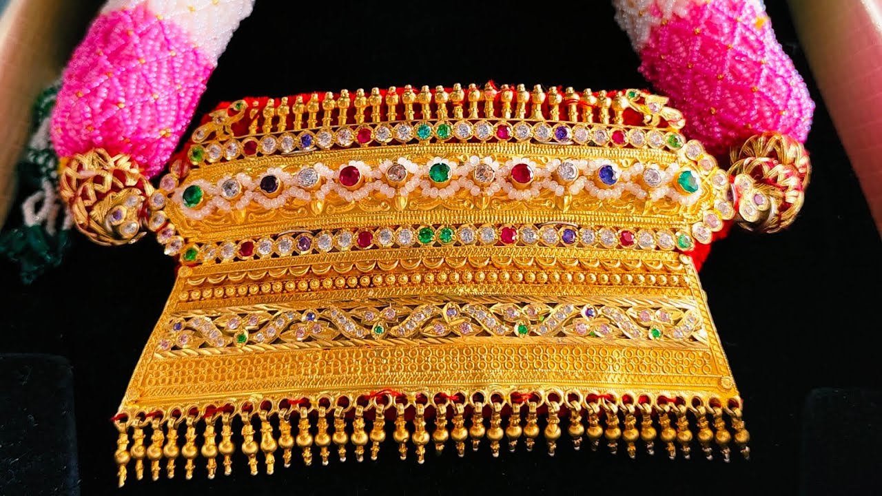 latest gold jewellery design Aad| papta || chik Hath Phool fancy locket 