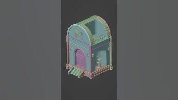 Use your default cube wisely #3danimation #b3d #3dart #3dmodeling #blender3d