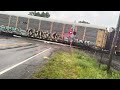 Westbound Norfolk southern manifest train at Falahee Road