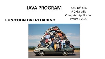 function overloading with number series calculation java program