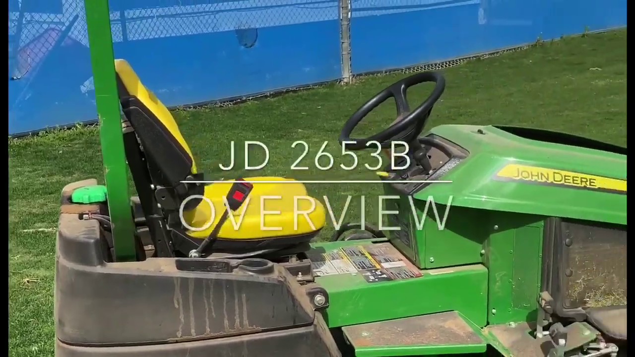 John Deere 2653b 2653a Overview Youtube