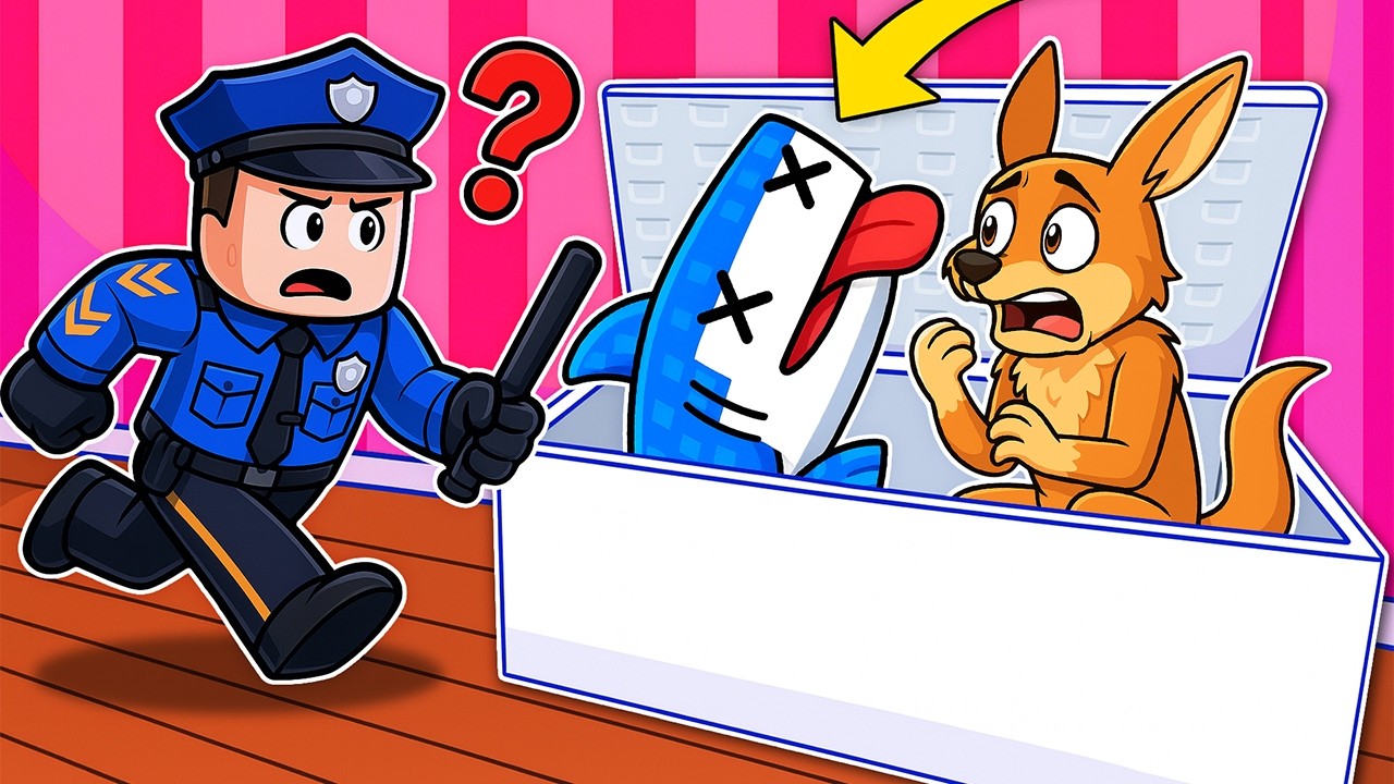 UKRYJ BRAINROT ZANIM POLICJA JE ZNAJDZIE w Roblox!