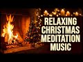Cozy New Year And Christmas Healing Ambience – Fireplace, Snow & 528Hz Relaxing Music (LIVE)