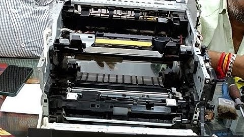 Kyocera M2040 Full service Pepar jaam Red Lights Error Code C6600 C6400 C6010#kyocera #service