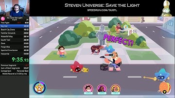 Steven Universe: Save the Light Any% Speedrun in 49:27 (former world record)
