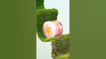 Playing with spline wrap and matrices 🌺🔄 #3d #animation #blender #cgi #productdesign #c4d