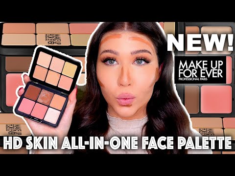 Make Up For Ever HD Skin All In One Face Palette - Harmony 1