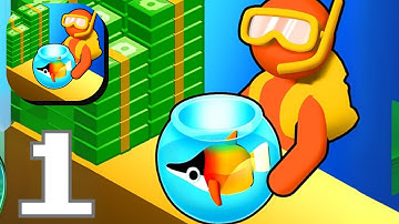 Aquarium Land - Gameplay Walkthrough Part 1 - New Update Mobile Game (Android, iOS)