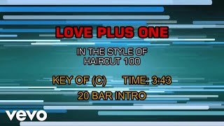 Video thumbnail of "Haircut 100 - Love Plus One (Karaoke)"