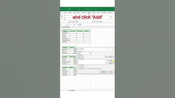Quick Way to Consolidate Data in Excel