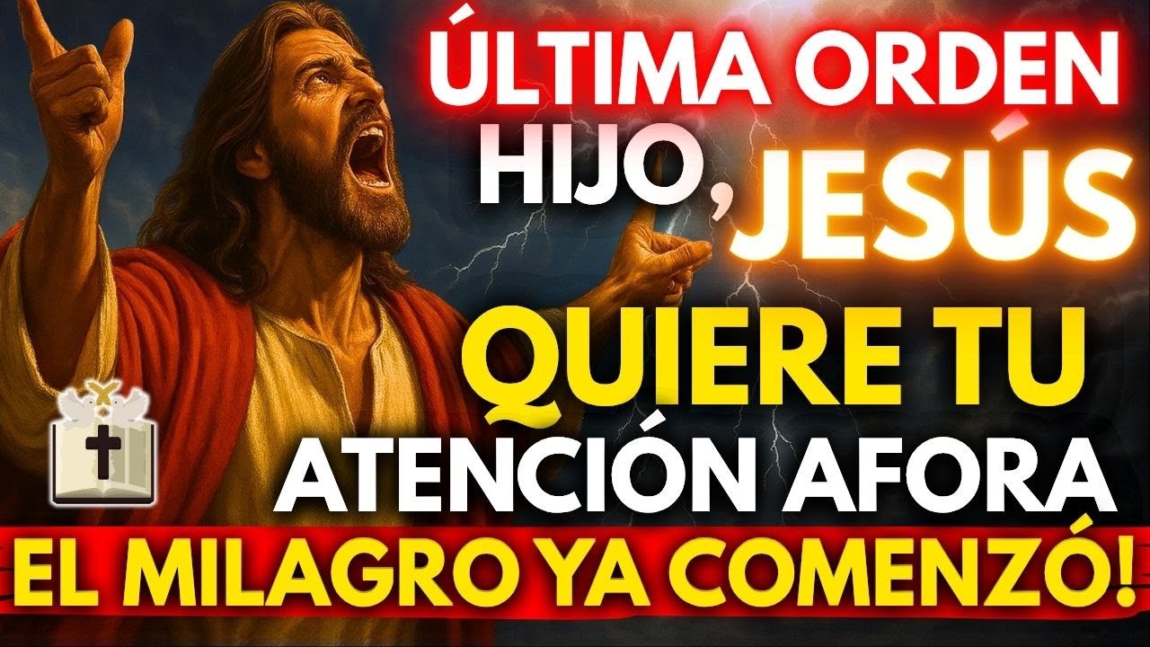 ✨ ¡HIJO, JESÚS QUIERE TU ATENCIÓN AHORA… EL MILAGRO YA COMENZÓ!