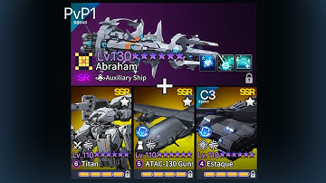 Titan + Estaque + Abraham Classic Mech PvP [Counter:Side SEA]