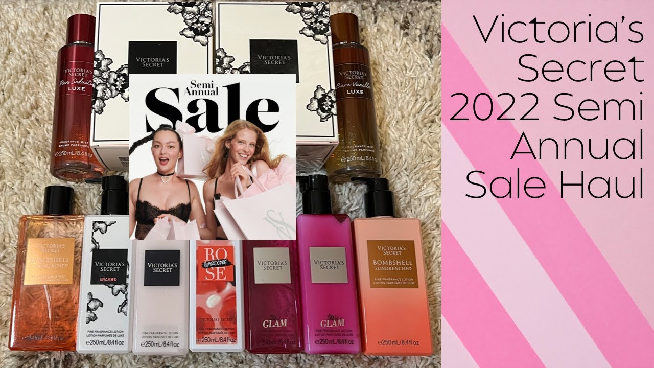 Victoria's Secret SAS Haul  2022 Semi Annual Sale Perfumes + THE