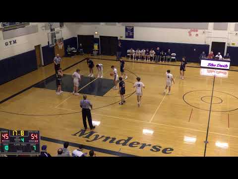 Mynderse Academy vs Skaneateles High School Mens Varsity Basketball