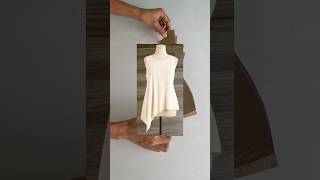 Stylish Asymmetrical Top Cutting &amp; Stitching | Easy Sewing Tutorial TopDesign #AsymmetricalTop