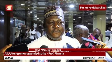 ASUU hervat de opgeschorte staking Piwuna