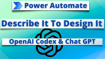 Power Automate  - How to Create a cloud flow from by just typing in natural language | Open AI | GPT