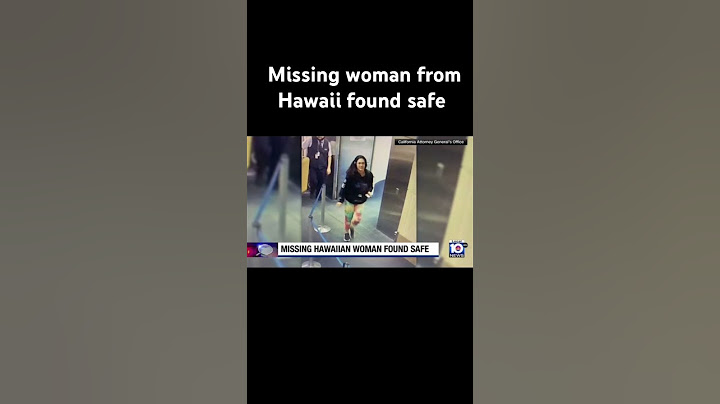 Missing woman from Hawaii found safe #losangeles #hawaii #missingperson