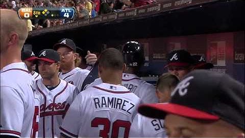 2011/07/01 Heyward scores on an error