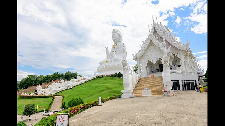 [4K] 2020 Walk around "Wat Huay Pla Kang" chinese temple with giant buddha in Chiang Rai