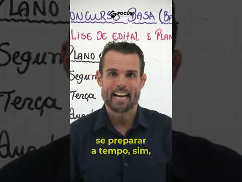 O edital do