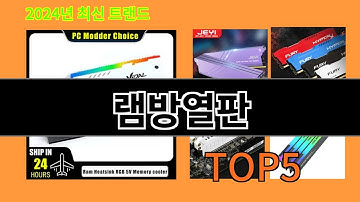 램방열판 2024 최신 알리익스프레스 추천 Top 10
