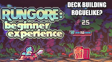 RUNGORE | Action Deck Builder Roguelike? | Let