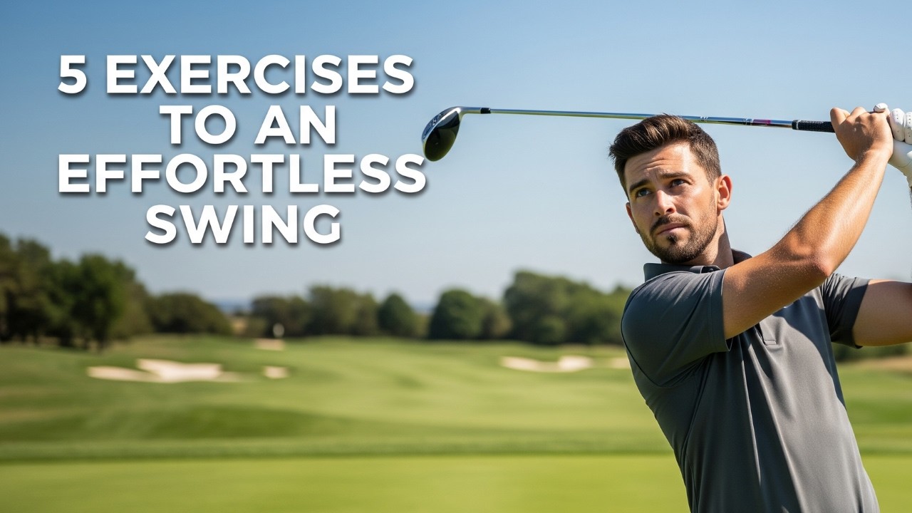 5 exercises for an effortless golf swing ⛳️ - YouTube