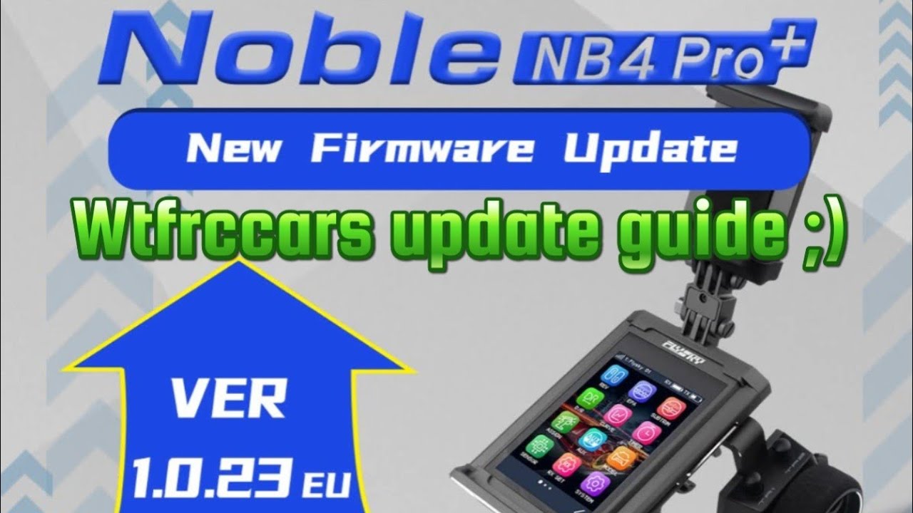 Flysky NB4 Pro+ 1.0.23 EN and EU firmware update.