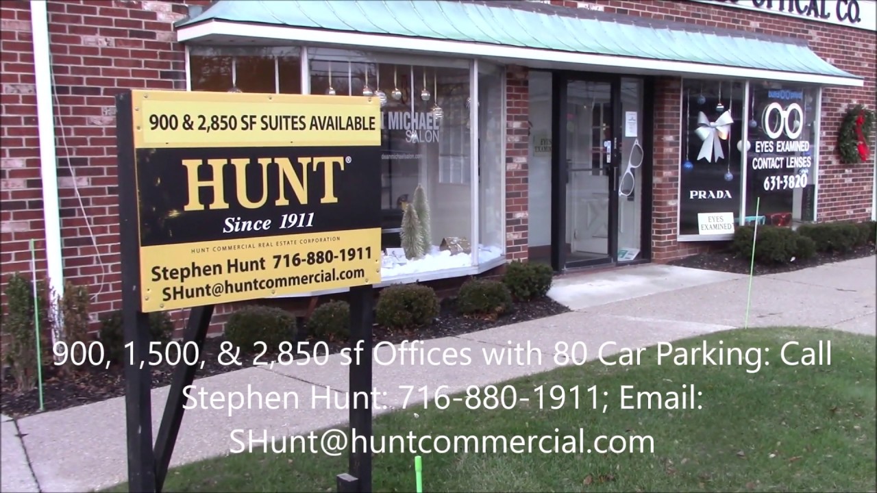 5350 Main Street, Williamsville, NY 900, 1.500, and 2,850 sf Offices