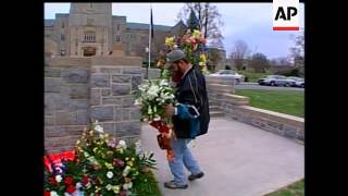 Friday is a day of mourning at Virginia Tech, with students and alumni gathering to remember those s