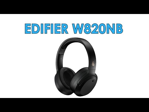 Edifier W820NB Auriculares Inalámbricos Híbridos con Cancelación de Ruido  Activa Negros, PcComponen