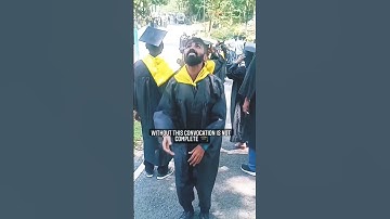 graduation ceremony celebration... Convocation day... Assam University (2022) #ytshorts  #viral