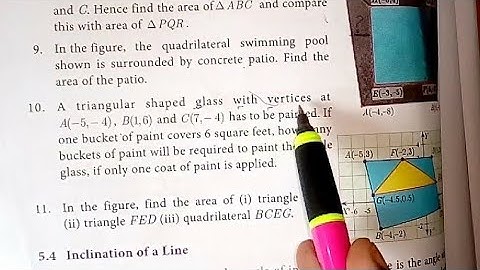 |TN Syllabus 10th std Maths|Chapter 5 Coordinate Geometry|Exercise 5.1 Qn.No.10 and 11|